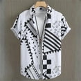thumbnail image 6 of Hawaiian style short-sleeved shirt jacket with 3D digital printing, loose and casual men's short-sleeved shirt, new style for 20, 6 of 6
