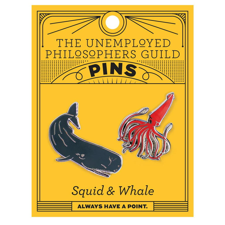 Pin Set - UPG - Squid & Whale 5222
