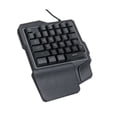 thumbnail image 2 of Teclado Gaming DE UNA Mano RGB, 35 Teclas con RETROILUMINACIÓN Teclado para Juegos MI TIENDA EN CASA 01237, 2 of 5