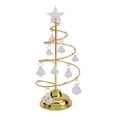 thumbnail image 2 of Christmas Tree Lamps Ornament Bedside Lamp Decoration for Home Bedroom Party Gold, 2 of 8