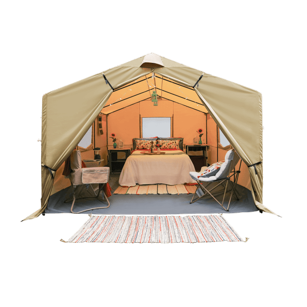 Ozark Trail 12' x 10' All-Season Outdoor Outfitter Wall Tent, Sleeps