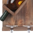 thumbnail image 4 of Foreside Wood Single Bottle Wall Mount Wine Rack, 41, 4 of 4