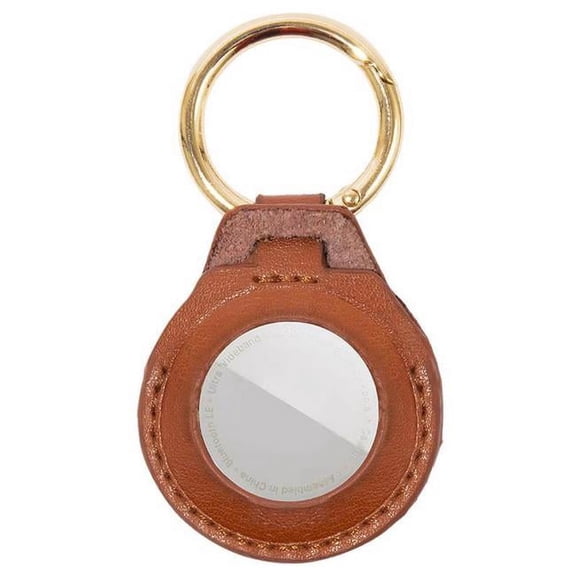 Hillman 5040533 Sanitas Leather Keychain, Assorted Black & Brown