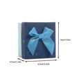 thumbnail image 3 of Maytalsory 1/2/3/5 Paper Packaging Box Portable Decorative Cute Replacement Rectangular Jewellery Watch Earring Gift Case Wrapping Wine Red 1 Pc, 3 of 6