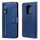 thumbnail image 5 of Estuche de Cuero PU con Cierre para Motorola MOTO G9 Play , Funda Protectora con Billetera y Correa, 5 of 5
