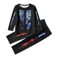 thumbnail image 5 of QTSHPN Family Halloween Pajamas Matching Sets Long Sleeve Top and Pants Cozy Loungewear Holiday Print Sleepwear Pajamas, 5 of 5