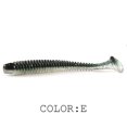 thumbnail image 4 of Cebo blando Luya para peces, hilo de cola en T, doble color, olor a sal, 6,3 cm/8 cm/9,7 cm, 4 of 5