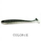 thumbnail image 3 of Cebo blando Luya para peces, hilo de cola en T, doble color, olor a sal, 6,3 cm/8 cm/9,7 cm, 3 of 5