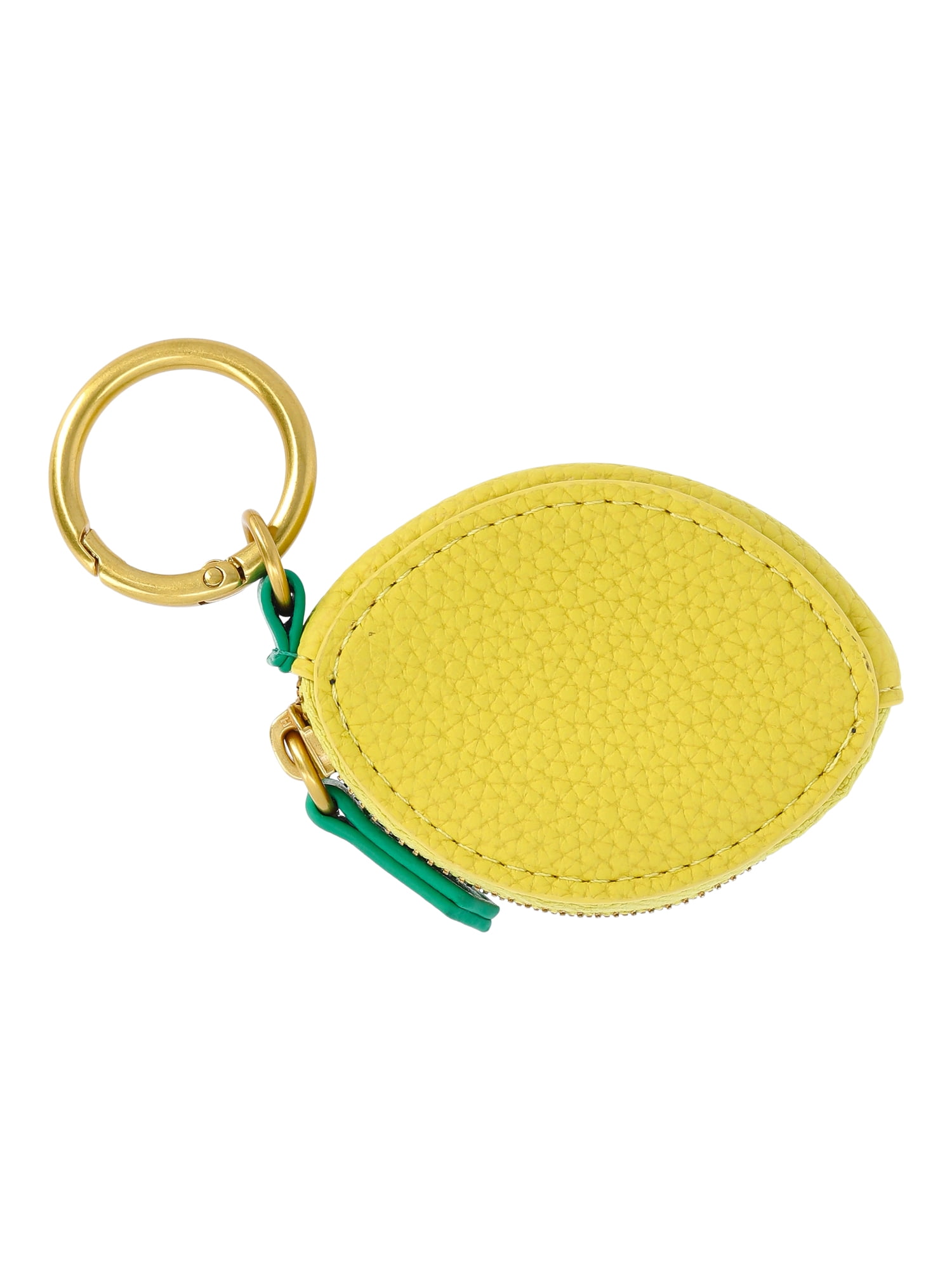 Free Assembly Women's Lemon Coin Pouch Handbag Charm with Gold O-ring