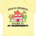 thumbnail image 4 of Inktastic Book My Reservation I'm Going to My Grandparents'- House Boys or Girls Baby Bodysuit, 4 of 5