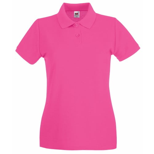 Fruit of the Loom Womens Premium Polo Shirt Lady-Fit 
