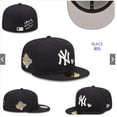 thumbnail image 3 of Gorra De Béisbol De Ala Plana Totalmente Cerrada Mujer Yan Ny Classic Dodge La Hombre Talla Grande, 3 of 3