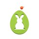 thumbnail image 1 of Adorno colgante en forma de Decoración colgante DIY con adornos de cuerdas Conejo Hueco Verde Zulema colgante colgante, 1 of 8