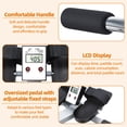 thumbnail image 3 of ﻿ SHUO Y - Rowing Machine with LCD Display, Adjustable Hydraulic Resistance (110 lbs), 265 lbs Weight Capacity, Hydraulic Rower for Home Gym Full Body Workout, 3 of 10
