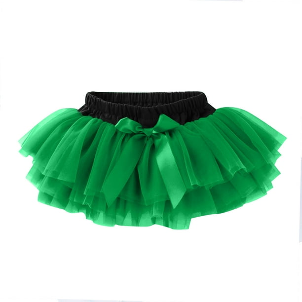 Green Fluffy Dress