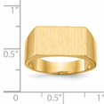 thumbnail image 5 of 14K Yellow Gold Men's Signet Ring, 5 of 5
