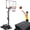 Black-44inch, variant on FirstAsk 33" Portable Basketball Hoop & Goal Outdoor 3.9-8.5 ft. Height Adjustable for Kids/Teens/Adults, HDPE Backboard Material