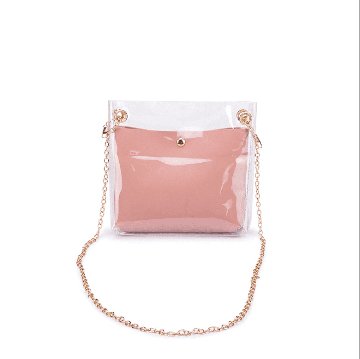 transparent crossbody bag