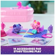 Hatchimals Alive، Neon Rainbow Bestie Pool Party مع شخصيتين و14 إكسسوارات
