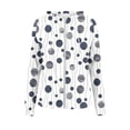 thumbnail image 4 of Women's Oversized Lightweight Hoodies Zip Up Fall Sweatshirts Jackets Neon Print Full Zipper Hoodies with Pockets, 4 of 5