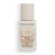 Revolution Skin Silk Serum Foundation Makeup, Medium Coverage, F7NC, 0.77 fl oz