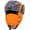 Orange, variant on Trapper Hat Russian Ushanka Winter Hats for Men and Women,Windproof with Cover and Ear Flaps