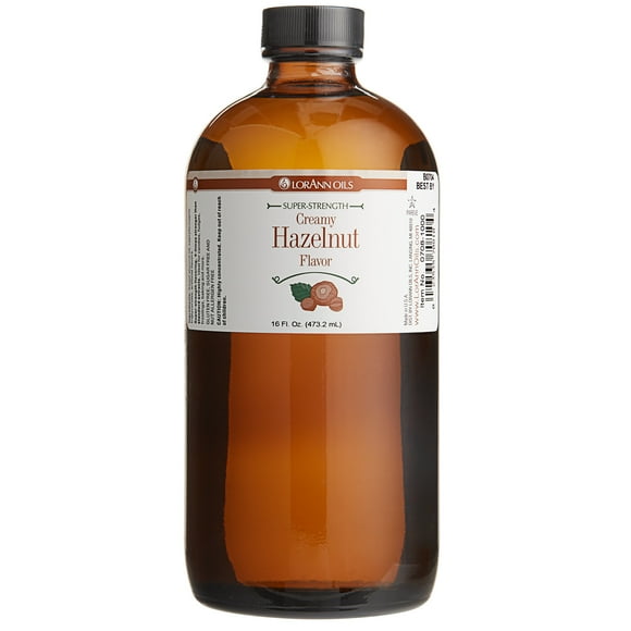 LorAnn Oils 16 oz. Creamy Hazelnut Super Strength Flavor