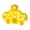Yellow, variant on LED Crown Marquee Light Battery Operated Night Light Plastic Princess Themed Decor Wall Hanging Room Decorative Light Fixture for Bedroom Party