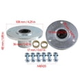 thumbnail image 6 of 2x Front 145/70-6 Tyre Rim 6" Wheel 3 Stud Hubs Stub Axle Go Kart ATV Buggy Quad, 6 of 8