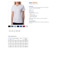 thumbnail image 2 of A4 Apparel NW3254 Ladies Textured Tech T-Shirt - Graphite - 2X-Large, 2 of 2