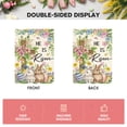thumbnail image 7 of Sm:)e Cross Rabbits Eggs Easter Garden Flag 12x18 Inch Double Sided, 7 of 7