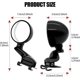thumbnail image 2 of Car Blind Spot Mirror,wide Angel Car Auxiliary Mirror For Front Rear Blind Spot Rear View Mirror,left Side - DD, 2 of 4