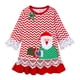 thumbnail image 1 of Vestido de Navidad para niños, niñas bebés, vestidos de princesa de manga larga de Papá Noel, disfraz de Año Nuevo para niños, ropa de fiesta de Navidad 4-5T (120) Gao Jinjia LED, 1 of 2