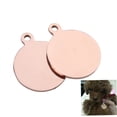 thumbnail image 3 of BEADCEST Pet ID Tags 2Pcs for Cats Engrave Address Simple Style Stainless Steel, 3 of 4