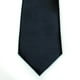 thumbnail image 3 of Clásico para hombre delgado flaco boda formal sólido liso  negro Yuyangstore  Corbatas para hombres, 3 of 8