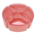 thumbnail image 3 of Plateau de Service pour Collations avec Couvercle, Plateau de Service Divisé en Plastique Plateau de Service Divisé avec Couvercle Plateau de Service en Plastique Durable, 3 of 6