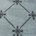 thumbnail image 3 of Home Dynamix Premium Aydin Traditional Diamond Floral Area Rug, Blue/Ivory, 3'7"x5'2", 3 of 6