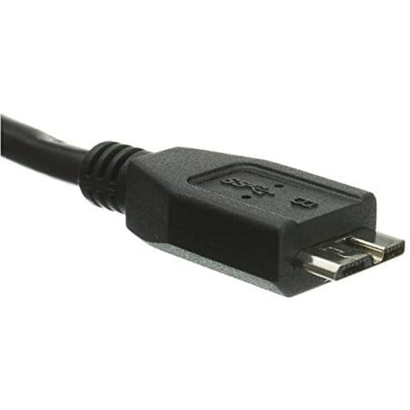 C&E CNE467516 Câble USB de 6 Pouces de Diamètre 3,0 A Mâle à Microb, Noir