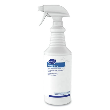 Diversey™ Glance® Glass & Multi-Surface cleanr  Original Scent  32 Oz  Pack Of  9 Bottles