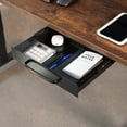 thumbnail image 2 of VIVO Black Space Saver Sliding Under Desk Storage Drawer with Pull Handle, 2 of 8