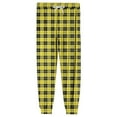 thumbnail image 5 of qelini Pajama Pants for Men Graphic Elastic Waist Pants Plaid Drawstring Loungewear Pants Soft Cozy PJs Bottoms with Pockets, 5 of 5