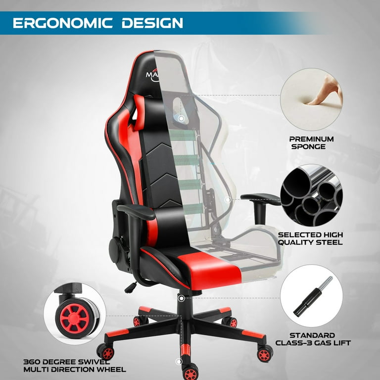 Polar aurora gaming online chair review