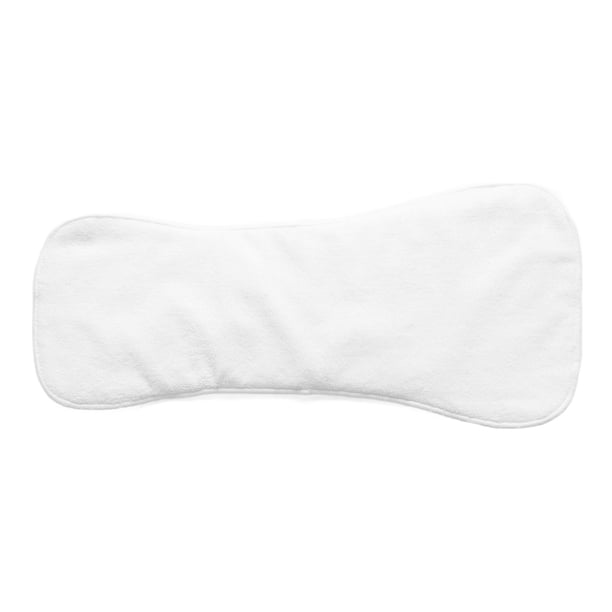 Pañal lavable de cuatro capas Pañal de absorción de agua plegable Pañal reutilizable para adultos The Old (Blanco)