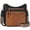BlackBrown, variant on Crossbody Bags for Women Leather Shoulder Handbags Trendy Crossbody Purses Soft Lightweight Travel Purse,Brown
