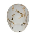 thumbnail image 3 of Sagebrook Home Ceramic Glass Jar with Floral Chinoiserie Design, 3 of 9