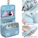 thumbnail image 3 of Neceser de viaje colgante para mujeres y hombres, neceser plegable con gancho de gran capacidad, impermeable, organizador de viaje, maquillaje, baño, bolsa de ducha para champú cosmético, 3 of 7