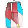 thumbnail image 3 of Eclipse Full Lamb Skin Cigarette Case Pouch, Coin Purse, Lighter Holder, Holds 100s Size (Long) , 3202S (Choose Your Own Colors!) (Black & Multi), 3 of 3