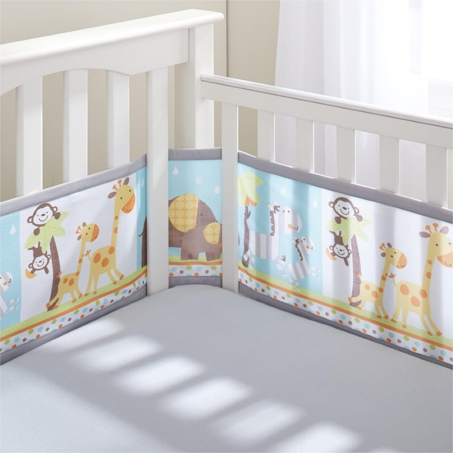 best breathable crib bumper