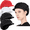 4 Pack Brim Black+red+white, variant on Chef Hat Mesh Breathable 4 pack Adjustable Elastic Reusable Washable Kitchen Restaurant Hotel