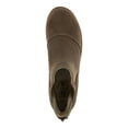 thumbnail image 3 of JBU Womens Brown Goring Peacock Round Toe Block Heel Slip On Chelsea 6, 3 of 4